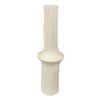 Maine & Crawford Troy 35cm Papier Mache Vase Home Decor - Cream