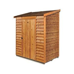 Cedar Shed 1.8 x 1.2m Hampshire Shingle Roof Shed