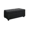 Artiss Ottoman Storage 97cm Charcoal