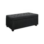 Artiss Ottoman Storage 97cm Charcoal