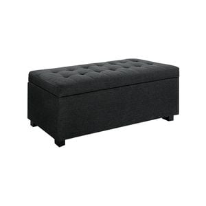 Artiss Ottoman Storage 97cm Charcoal