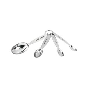 Trenton Stainless Steel Oval Measuring Spoons Set 4