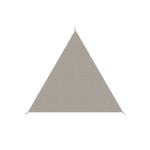 Coolaroo 3m Riverstone Ready-To-Hang Triangle Shade Sail