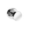 Delf Polished Stainless Marbella Dummy Knob Set
