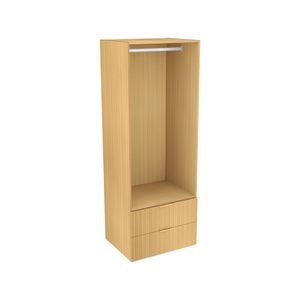 Lugna 2048 x 750 x 580mm Sand Hanging 2 Drawer Storage Cabinet