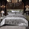 Dreamfields Queen Silvery Royal Quilt Doona Duvet Cover Set