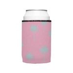 Stubbyz Palm Trees Aqua Pink Stubby Cooler Standard