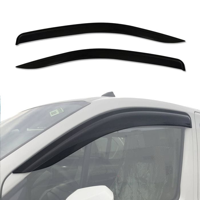 AUSGO Injection Weather Shields for Toyota Hiace 2019-Onwards Weathershields Window Visors Wind Deflectors
