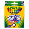 Crayola 16 Pack Ultra-Clean Washable Large Crayons