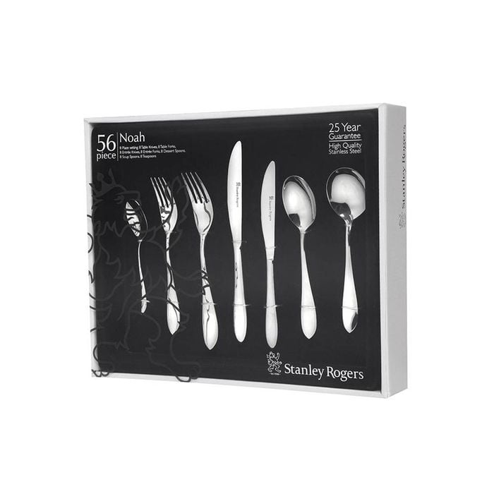 Stanley Rogers Noah 56 Piece Cutlery Set 8X30X36