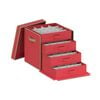 Flexi Storage Living Red Christmas Ornament Storage Box