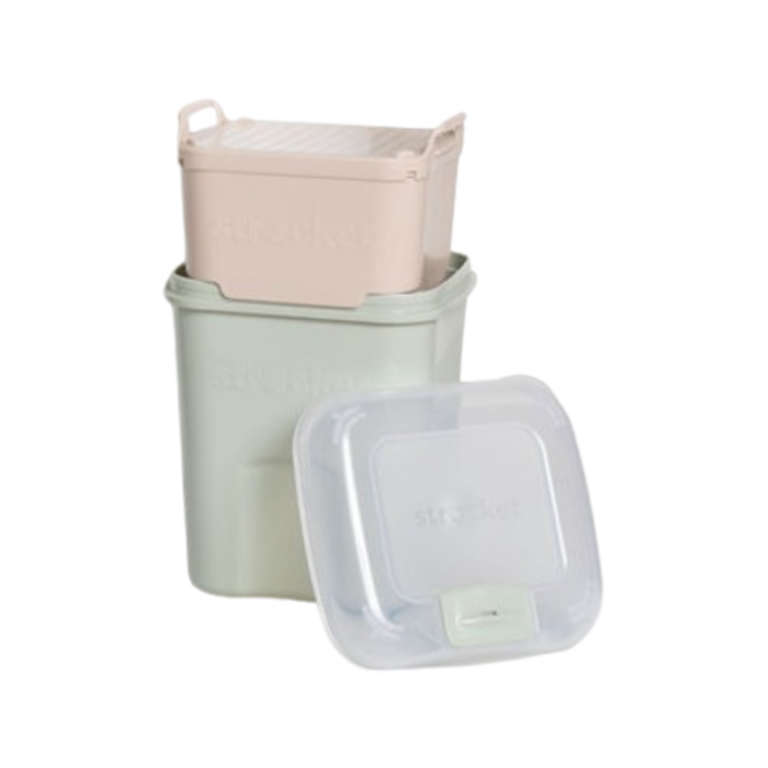 Strucket Teenie 1L Strainer Container Light Green