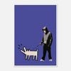 Galrie Banksy Choose Your Weapon Purple Poster Print 2010 - Edgy Art for Your Collection, Poster Only, 70 x 100cm (28 x 40inch)