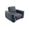 Intex Pull-Out Inflatable Chair/Bed - Charcoal Grey