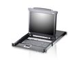 Aten Rackmount KVM Switch - 8 Port, 19" Display, Cables Included