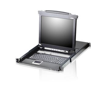 Aten Rackmount KVM Switch - 8 Port, 19" Display, Cables Included