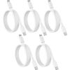 iWill 5 Pack 1m Data Transfer Fast PD Charger USB Type C to Apple iPhone iPad iPod Cable Cord Bulk