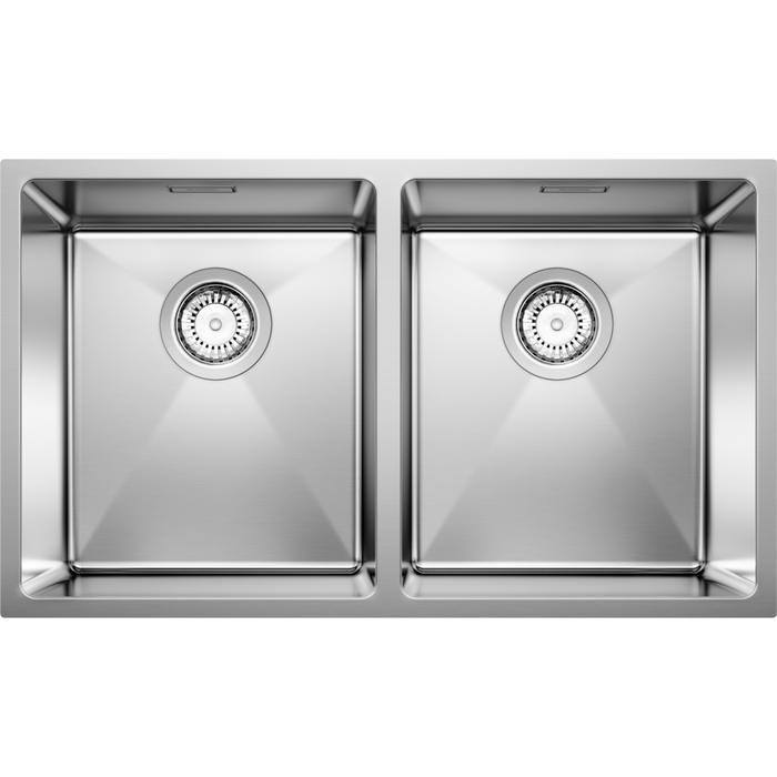Blanco Quatrus Stainless Steel Double Undermount Bowl