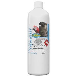 Vetafarm Avian Insect Liquidator Concentrate Mite & Lice Spray for Birds 500ml