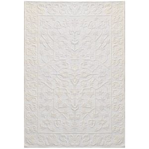 Handmade Amalfi Wool Rug-6424-IVORY-160x230cm