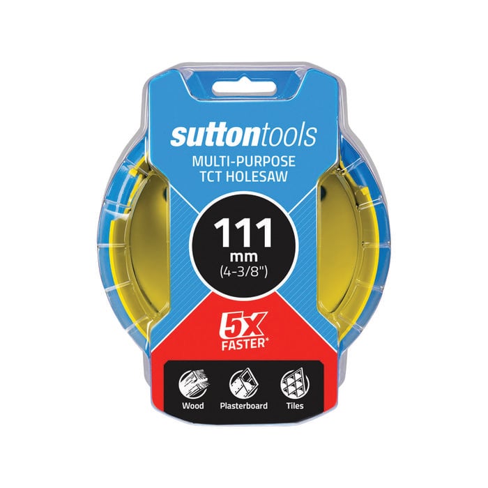 Sutton Tools 111mm TCT Multi-Purpose Holesaw