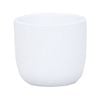14 x 12cm White Small Plain Ceramic Egg Pot