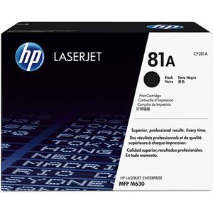 HP #81A Black Toner CF281A