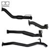 Ignite Exhausts Turbo Back For Toyota Landcruiser 76 Series Wagon 3" Cat & Hotdog 409 Stainless Steel