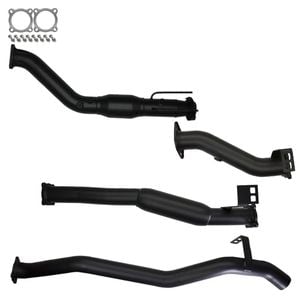 Ignite Exhausts Turbo Back For Toyota Landcruiser 76 Series Wagon 3" Cat & Hotdog 409 Stainless Steel