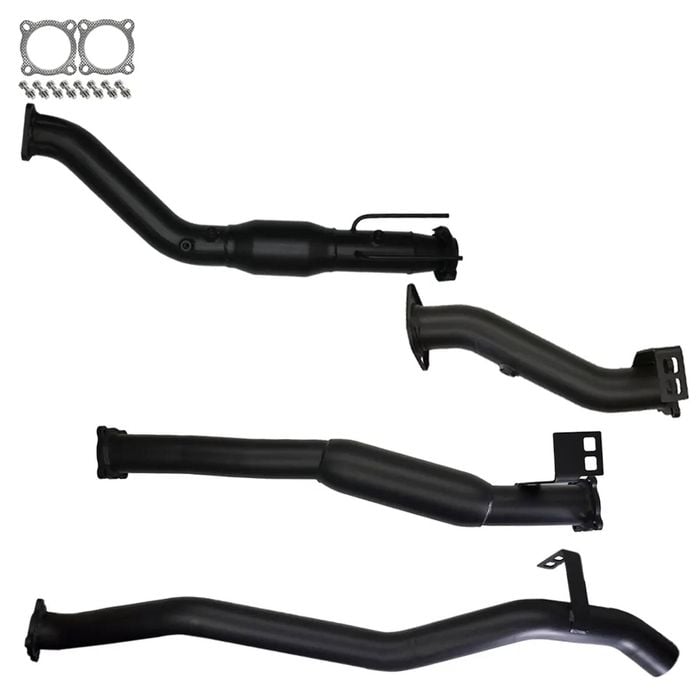 Ignite Exhausts Turbo Back For Toyota Landcruiser 76 Series Wagon 3" Cat & Hotdog 409 Stainless Steel