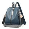 NNEOBA Womens Soft PU Leather Fashion Backpack Blue