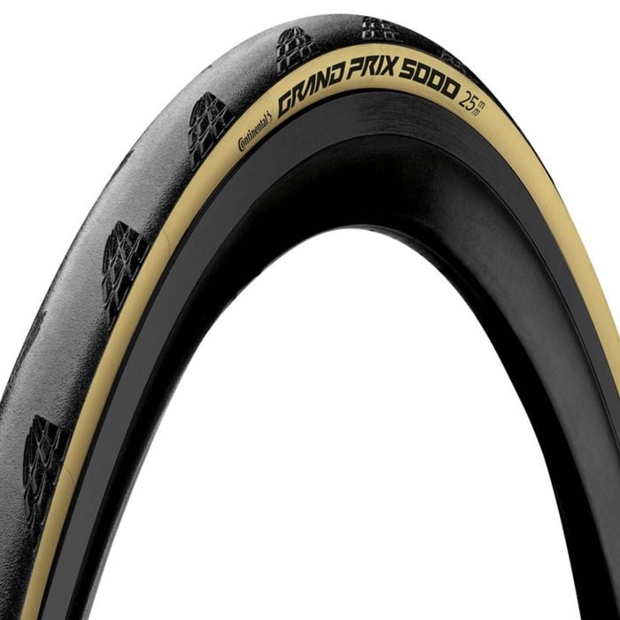 Continental Grand Prix 5000 Cream Folding 700c Road Tyre