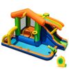 Costway 8-IN-1 Inflatable Water Park Outdoor Bouncy Castle w/550W Blower