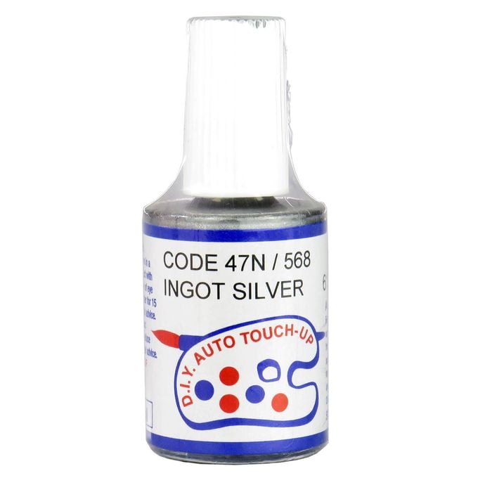 Ingot Silver Metallic 47N 568 Touch Up Paint Mazda BT-50 Isuzu D-Max 15ml Bottle
