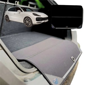 Rear Cargo Boot Bumper Protector for Porsche Cayenne 2011 - 2017 92A - XL (98 x 55) - Black