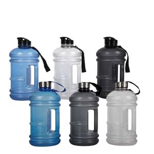 2.2l Large Water Drink Bottle - Bpa Free Jug - Random Colour + Random Lid