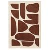 Loopsie-290cm X 190cm-soho Brown Printed Washable Rug