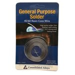 Consolidated Alloys 1.6mm x 16g Resin Core 40/60 Solder Hobby Pack