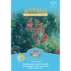 Mr Fothergill's Red Flowering Gum Flower Seeds