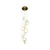 10 Light Ring Pendant - Delessi Bolla  - Gold