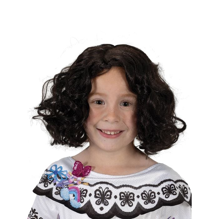 Disney Mirabel Encanto Wig Halloween Costume Party Cosplay Hair Accessory Child