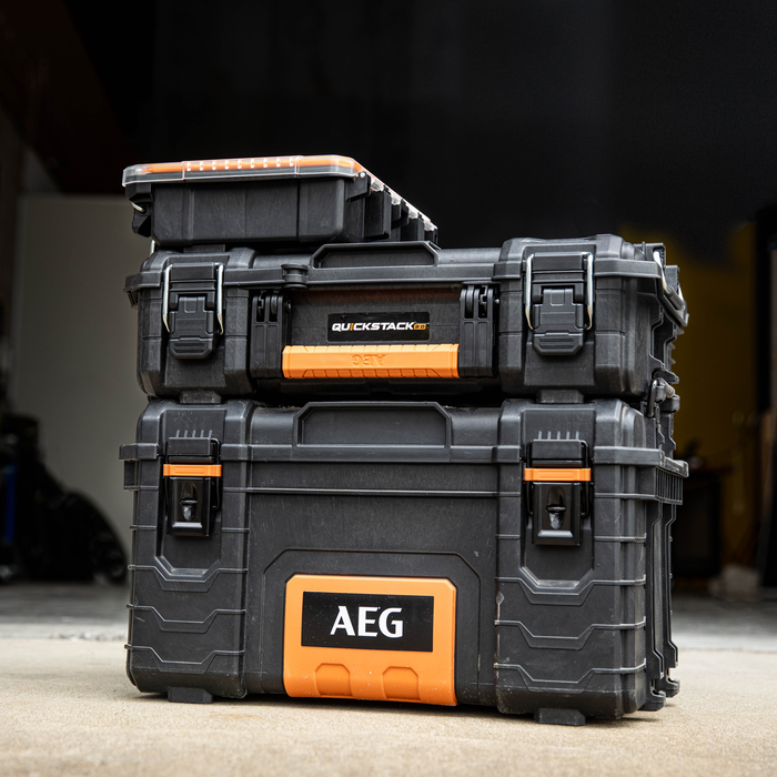 AEG Quickstack 2.0 3-Piece Storage Set - Bunnings New Zealand