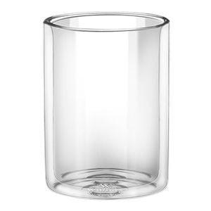 Wilmax England Thermo 500ml Straight Double Wall Glass Cup - Clear