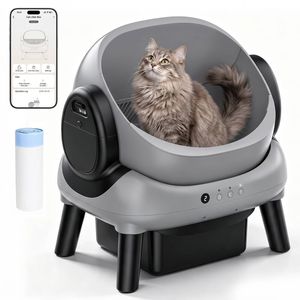 Advwin Open Top Self-Cleaning Smart Cat Litter Box App Control
