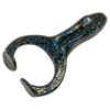 ZMan Finesse FrogZ 2.75" Soft Plastic Fishing Lure Blue Black