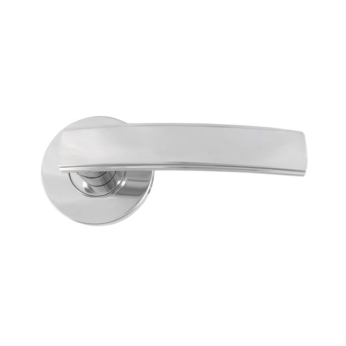 Gainsborough Bright Chrome Bailey Passage Lever Set