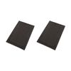 2PK Christy Sovereign Bath Mat Combed Cotton 1000GSM Plush Luxurious Graphite