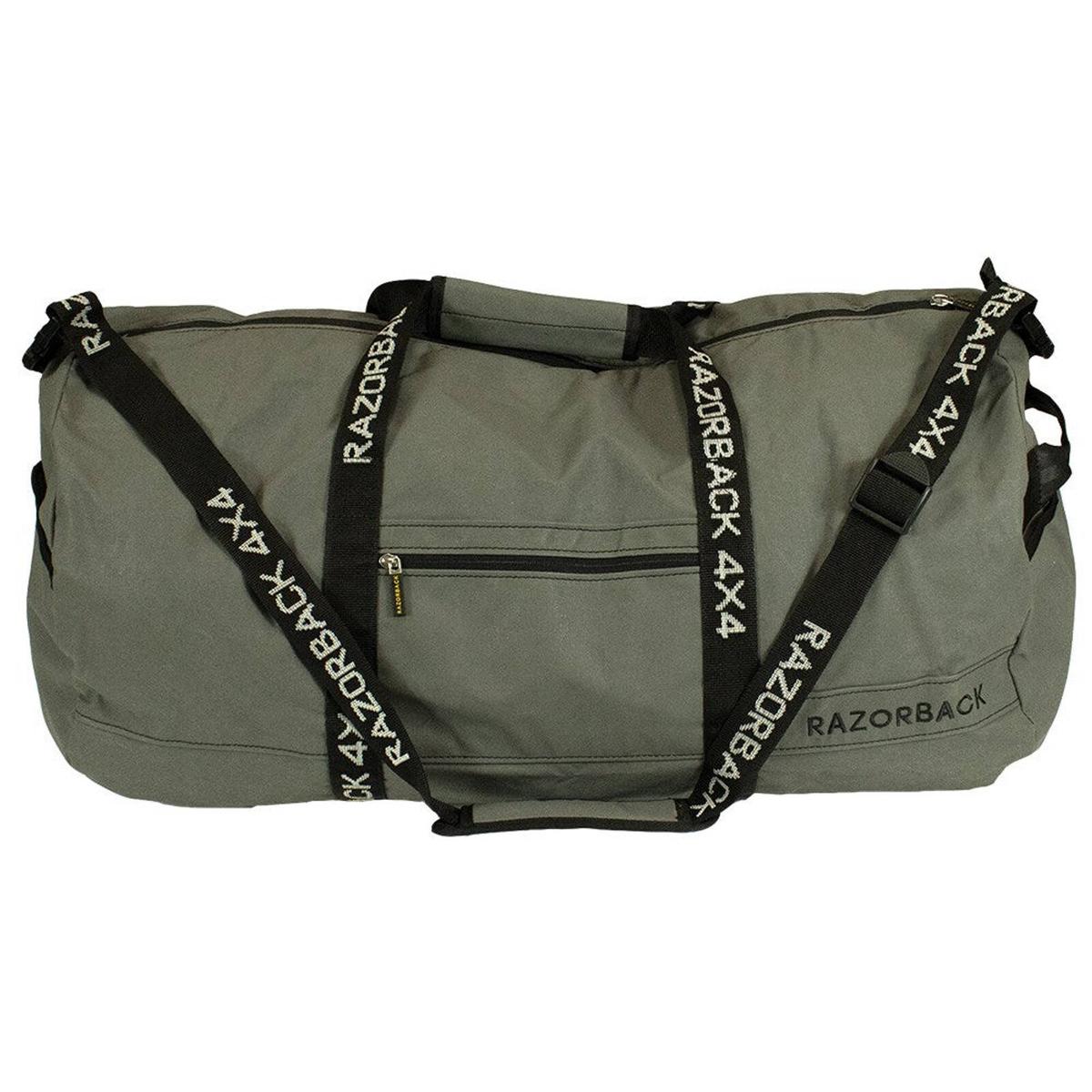 Razorback 4x4 Outback Heavy Duty Canvas Duffle Bag - Large - Green ...