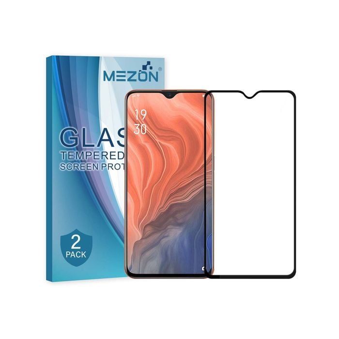 2 Pack MEZON Vivo Y11s Full Cover Tempered Glass Screen Protectors