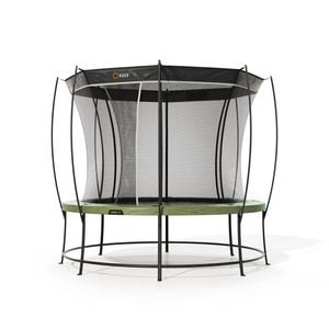 VULY Ultra 2 Pro Medium 12ft Trampoline with Enclosure - Round Kids Trampolines Bundle With Shade Cover Pro